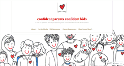 Desktop Screenshot of confidentparentsconfidentkids.org
